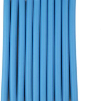 10 قطع Flexible Curling Rods Twist Foam لفافات شعر 0.3in