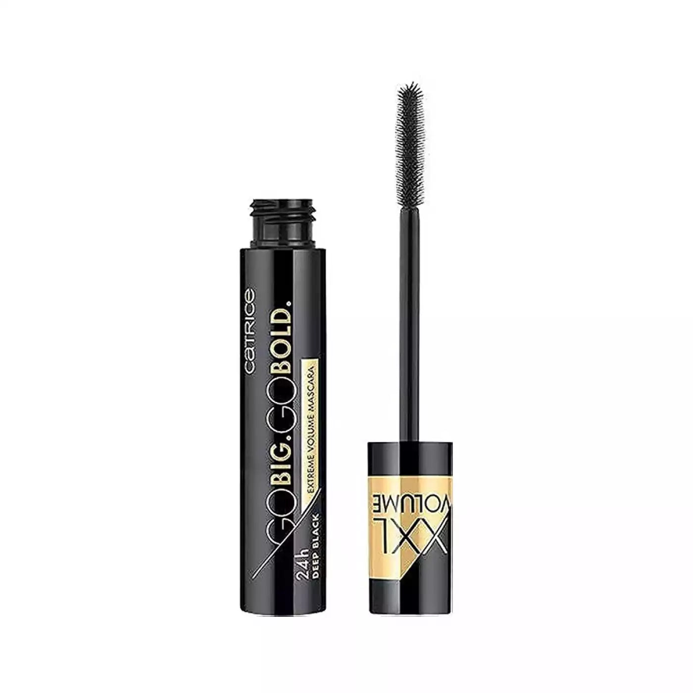 Catrice Go Big Go Bold 24h Deep أسود Extreme Volume ماسكارا