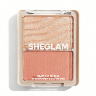 شيجلام Glam 101 Hybrid هايلايتر و بلاشر Duo